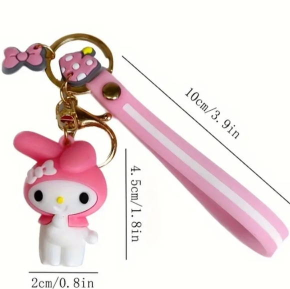 Hello Kitty Keychain NWT - Picture 2 of 3